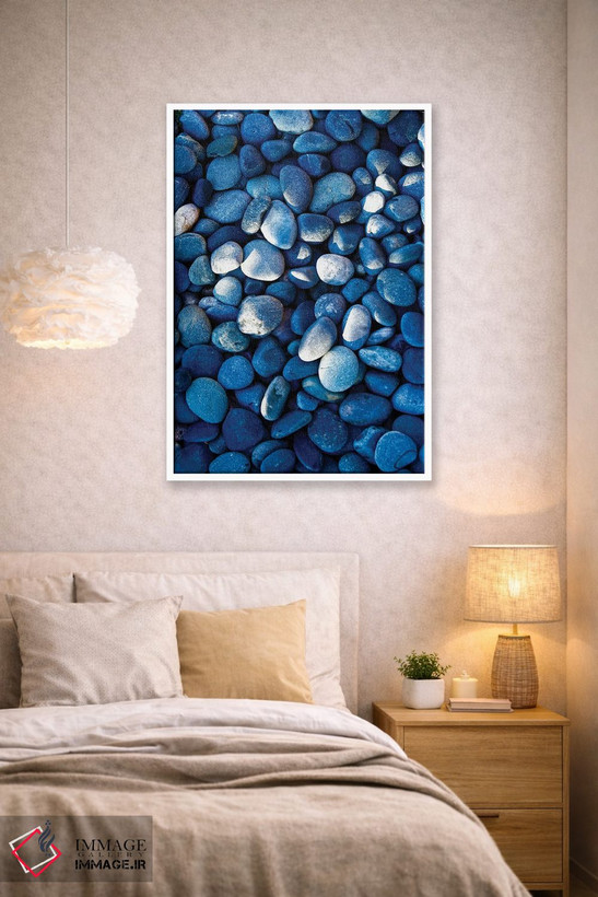 تابلو دکوراتیو New Mexico, USA of shaded rocks.,سانتا فه، نیومکزیکو با… اثر ژولین مک رابرتس - D1W