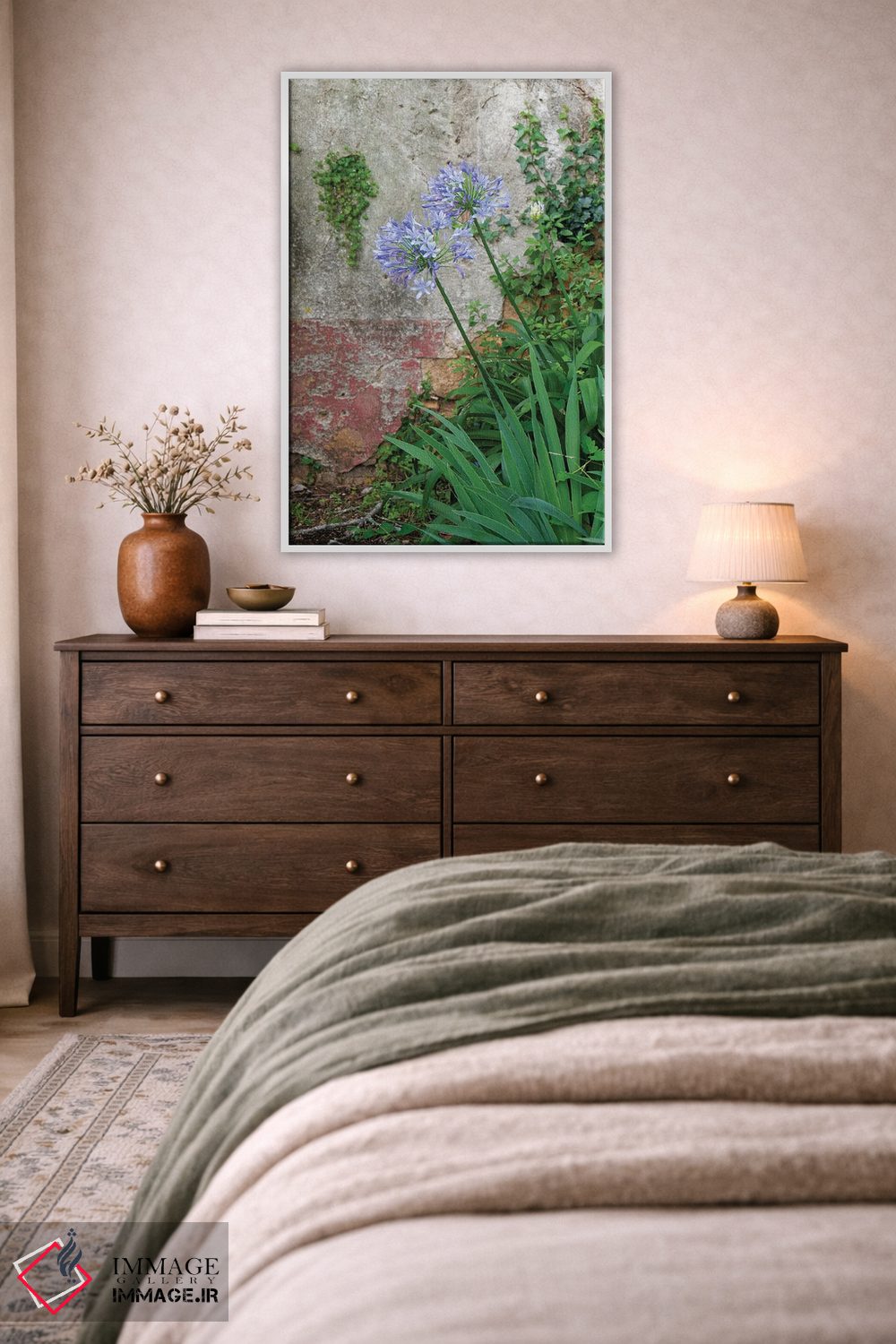 تابلو دکوراتیو Portugal. Flower In Garden.,کویمبرا، پرتغال. گلی در باغ اثر ژولین مک رابرتس - D2W