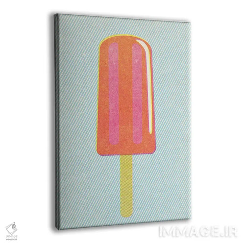 تابلو مینیمال بستنی چوبی اثر جوزف مک درموت - نمای پرسپکتیو محصول