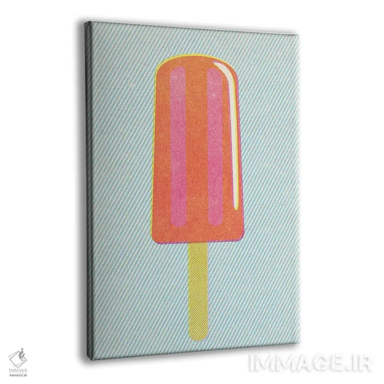 تابلو مینیمال بستنی چوبی اثر جوزف مک درموت - نمای پرسپکتیو محصول