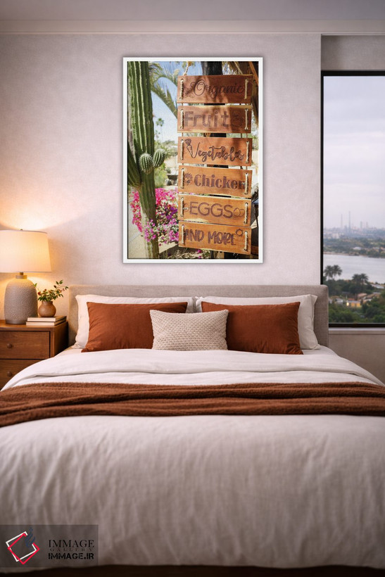 تابلو دکوراتیو Mexico.,تابلوی محصولات کشاورزی، کابو سن لوکاس، مکزیک اثر ژولین مک رابرتس - D3W