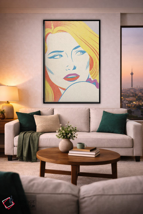 تابلو دکوراتیو زن اول اثر جوزف مک درموت - D2B