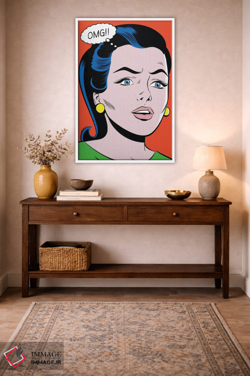 تابلو دکوراتیو اوه خدای من! اثر جوزف مک درموت - D2W