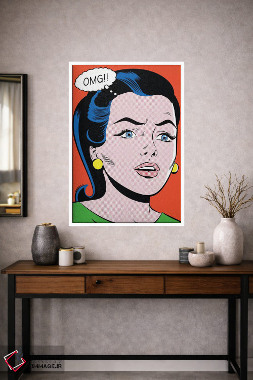 تابلو دکوراتیو اوه خدای من! اثر جوزف مک درموت - D1W
