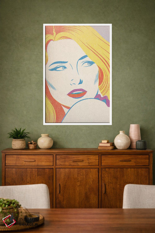 تابلو دکوراتیو زن اول اثر جوزف مک درموت - D1W