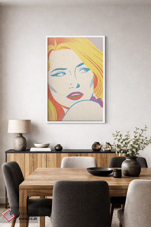 تابلو دکوراتیو زن اول اثر جوزف مک درموت - D4W