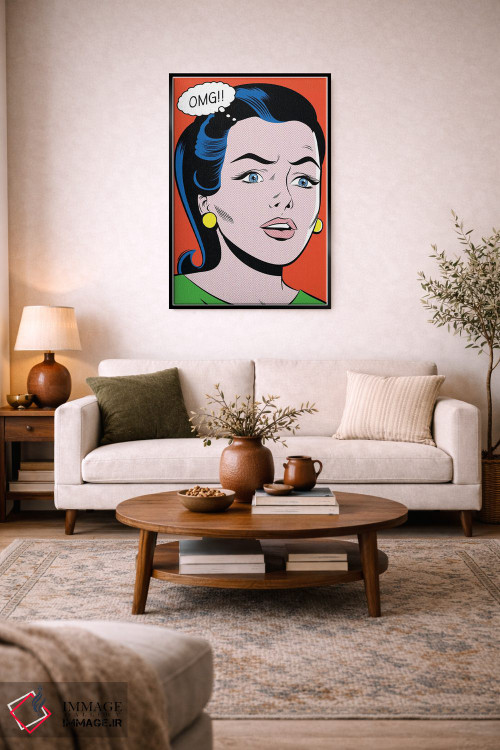 تابلو دکوراتیو اوه خدای من! اثر جوزف مک درموت - D5B