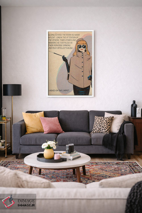 تابلو دکوراتیو زن خاکسترشده اثر جوزف مک درموت - D4W