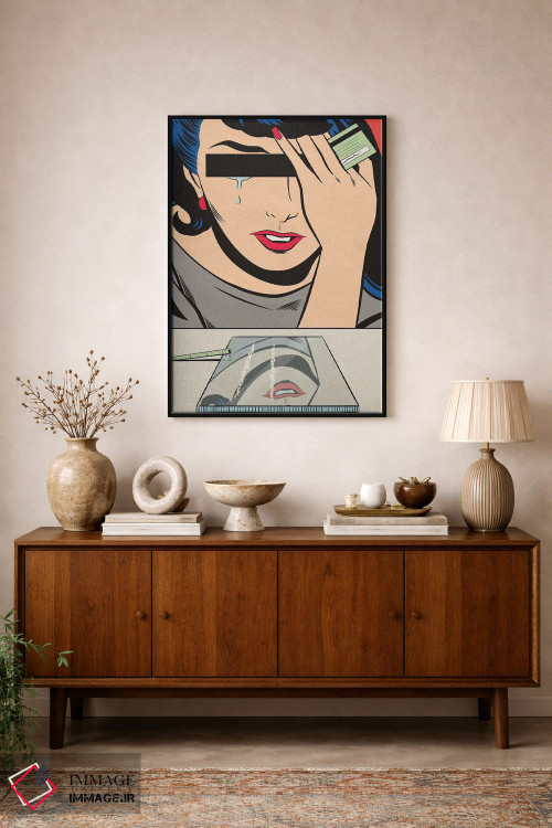 تابلو دکوراتیو کوکائین اثر جوزف مک درموت - D2B