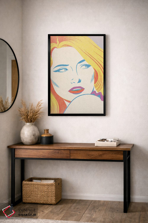 تابلو دکوراتیو زن اول اثر جوزف مک درموت - D5B