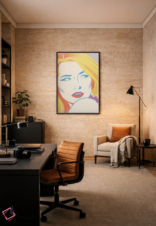 تابلو دکوراتیو زن اول اثر جوزف مک درموت - D6B