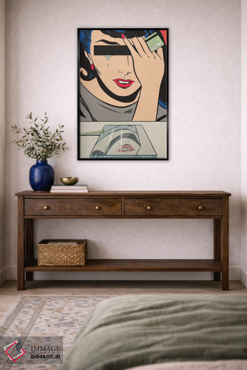 تابلو دکوراتیو کوکائین اثر جوزف مک درموت - D6B