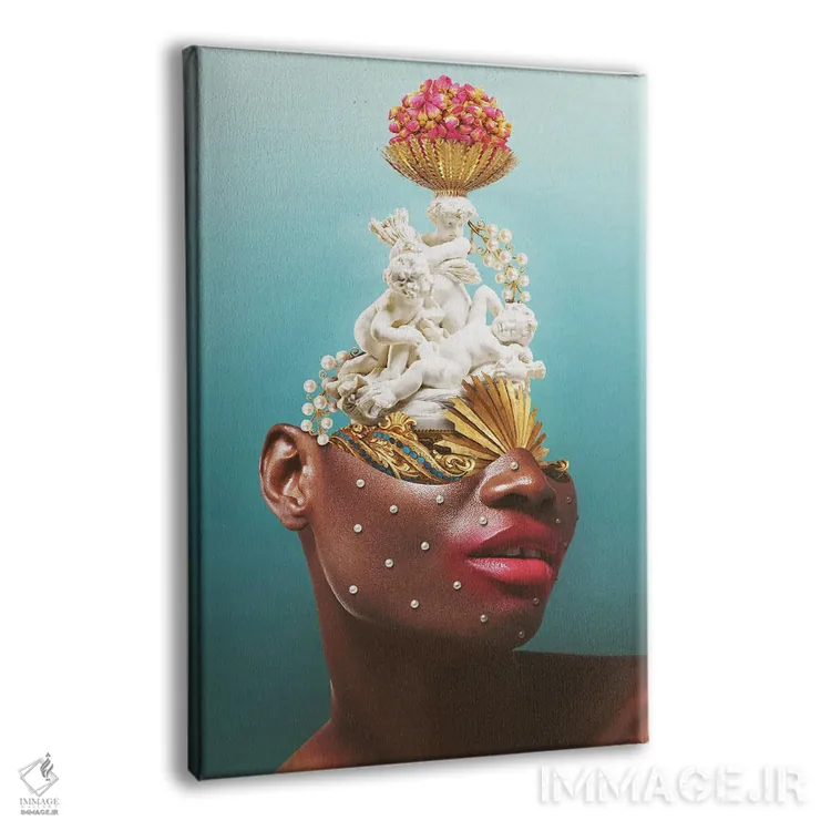 تابلو دکوراتیو صدف مادر اثر جردن مارشاند - نمای پرسپکتیو محصول