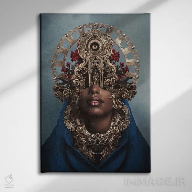 تابلو دکوراتیو تمپلوم لاسئات اثر جردن مارشاند - نمای روبهرو روی دیوار