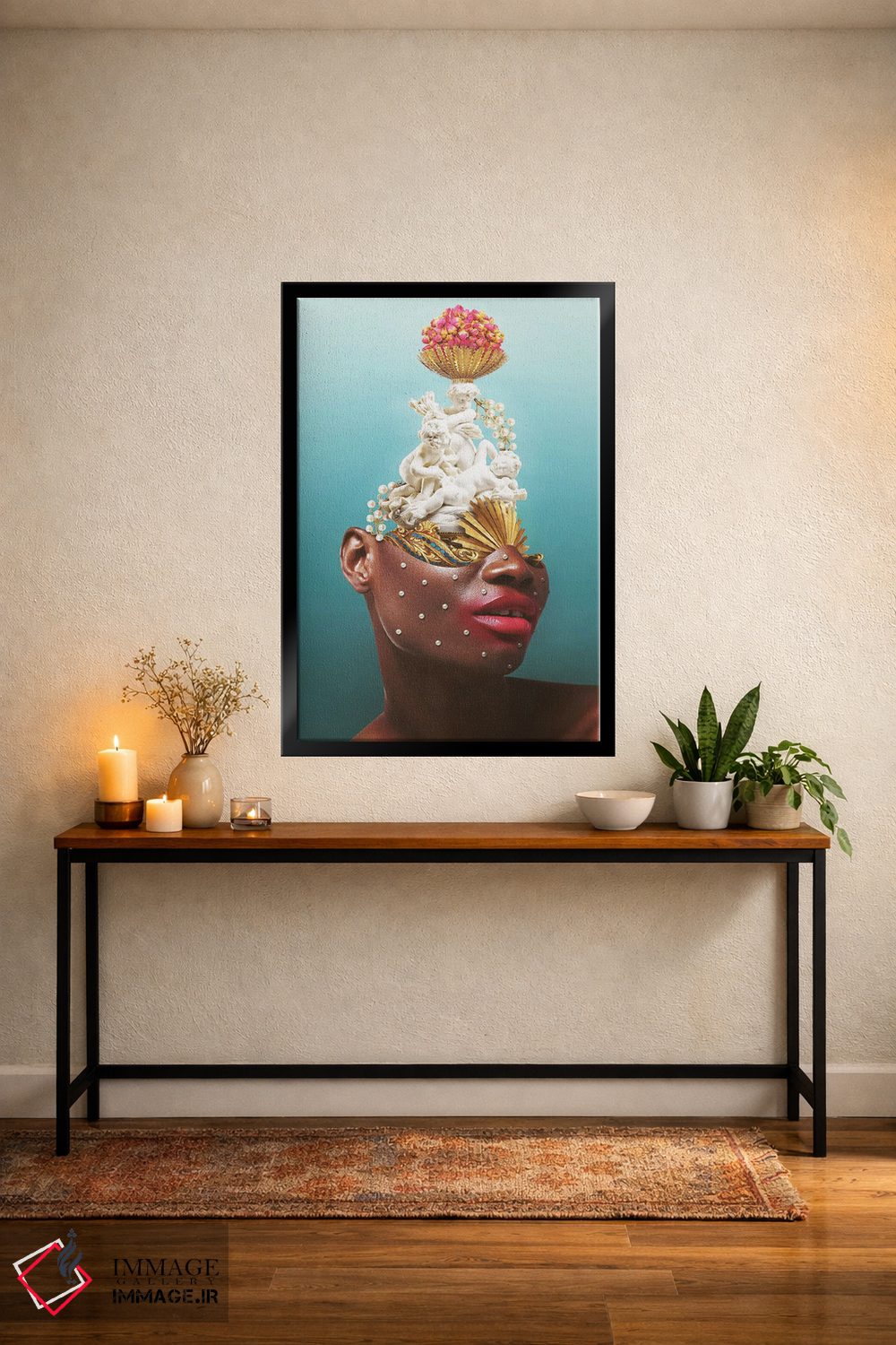 تابلو دکوراتیو صدف مادر اثر جردن مارشاند - D6B