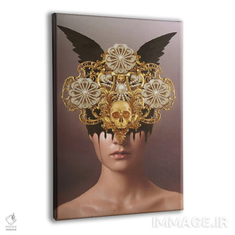 تابلو دکوراتیو والکیری اثر جردن مارشاند - نمای پرسپکتیو محصول