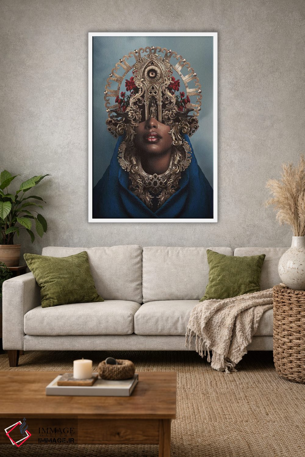 تابلو دکوراتیو تمپلوم لاسئات اثر جردن مارشاند - D1W