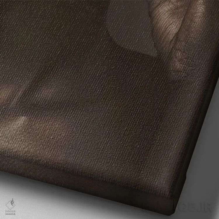 تابلو دکوراتیو زنجیرها اثر جردن مارشاند - نمای نزدیک بافت بوم