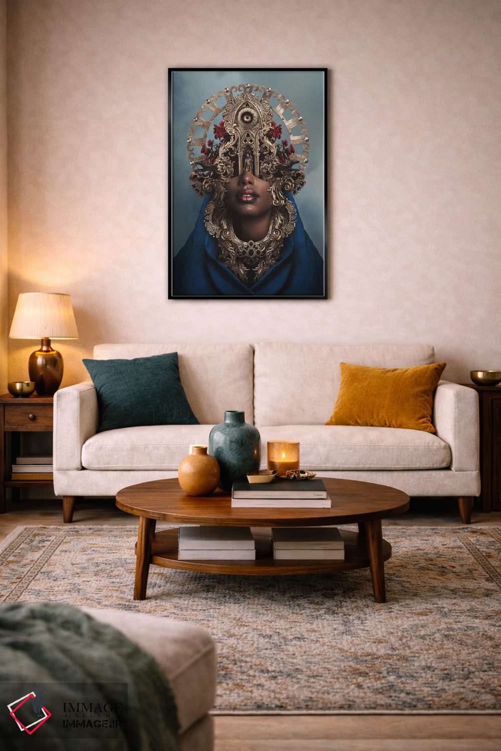 تابلو دکوراتیو تمپلوم لاسئات اثر جردن مارشاند - D4B