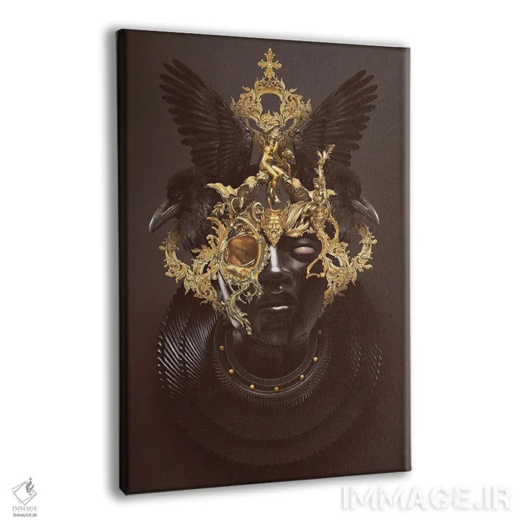 تابلو دکوراتیو لازاروس اثر جردن مارشاند - نمای پرسپکتیو محصول