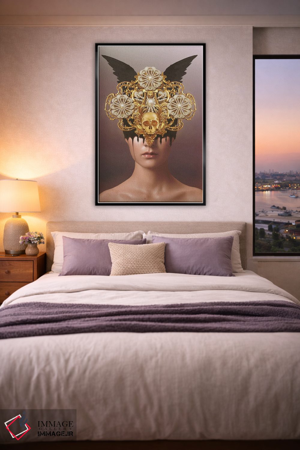 تابلو دکوراتیو والکیری اثر جردن مارشاند - D6B