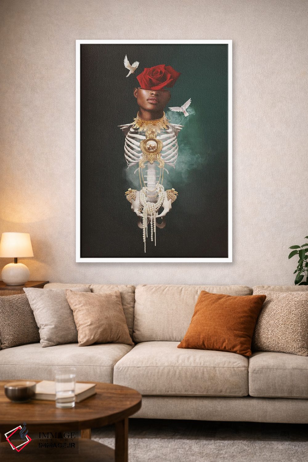 تابلو دکوراتیو ویرگو مورتم اثر جردن مارشاند - D1W