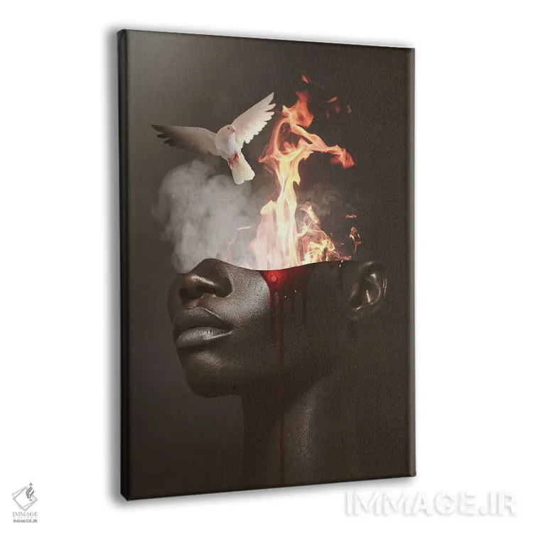 تابلو دکوراتیو امید اثر جردن مارشاند - نمای پرسپکتیو محصول