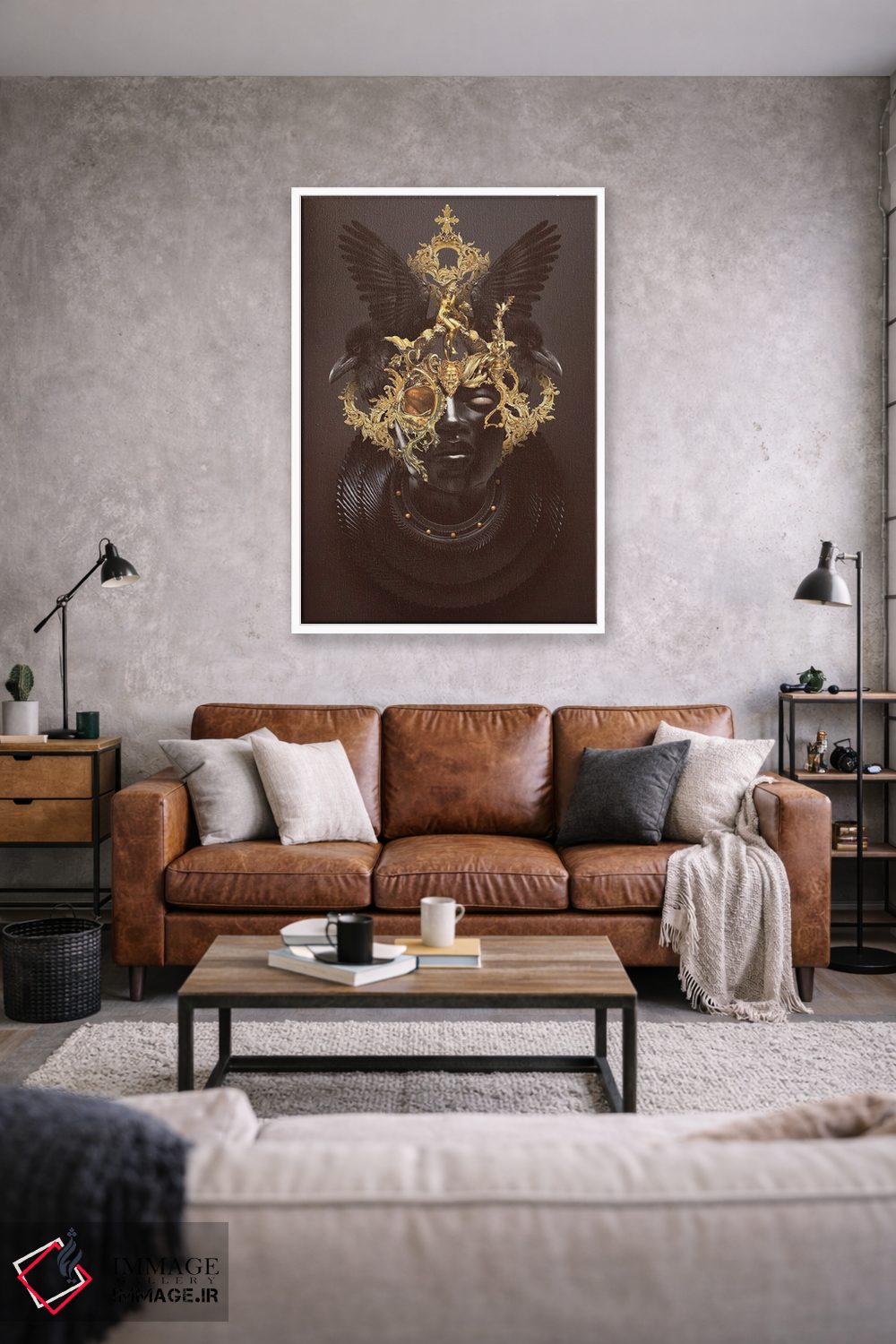 تابلو دکوراتیو لازاروس اثر جردن مارشاند - D1W