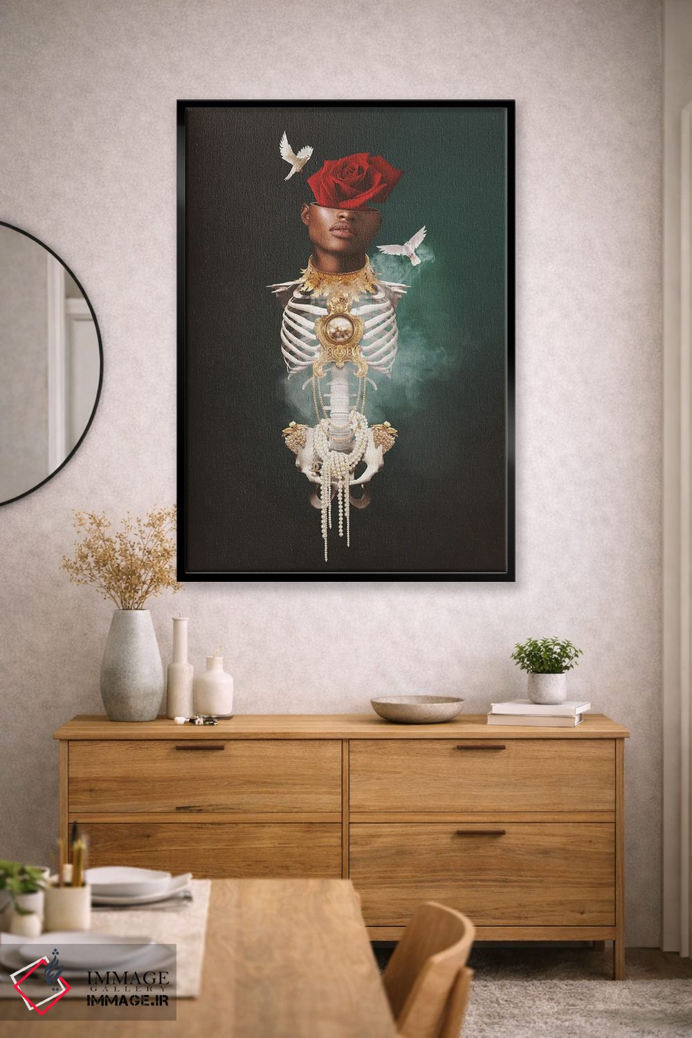 تابلو دکوراتیو ویرگو مورتم اثر جردن مارشاند - D3B