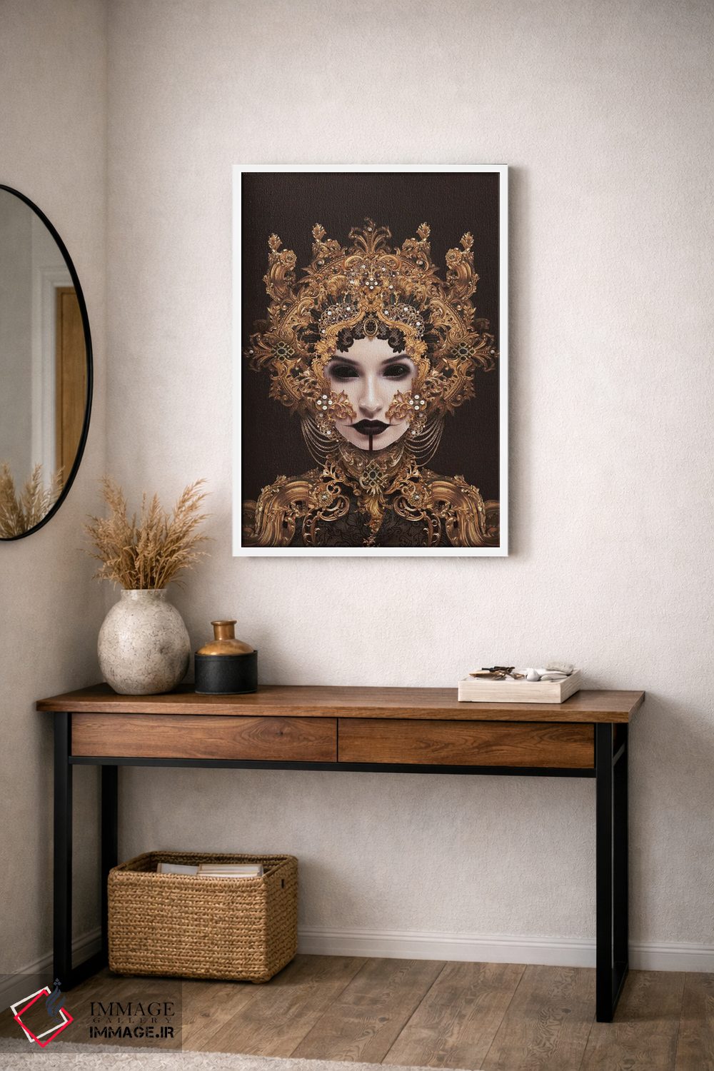 تابلو دکوراتیو سعادتمندی اثر جردن مارشاند - D2W