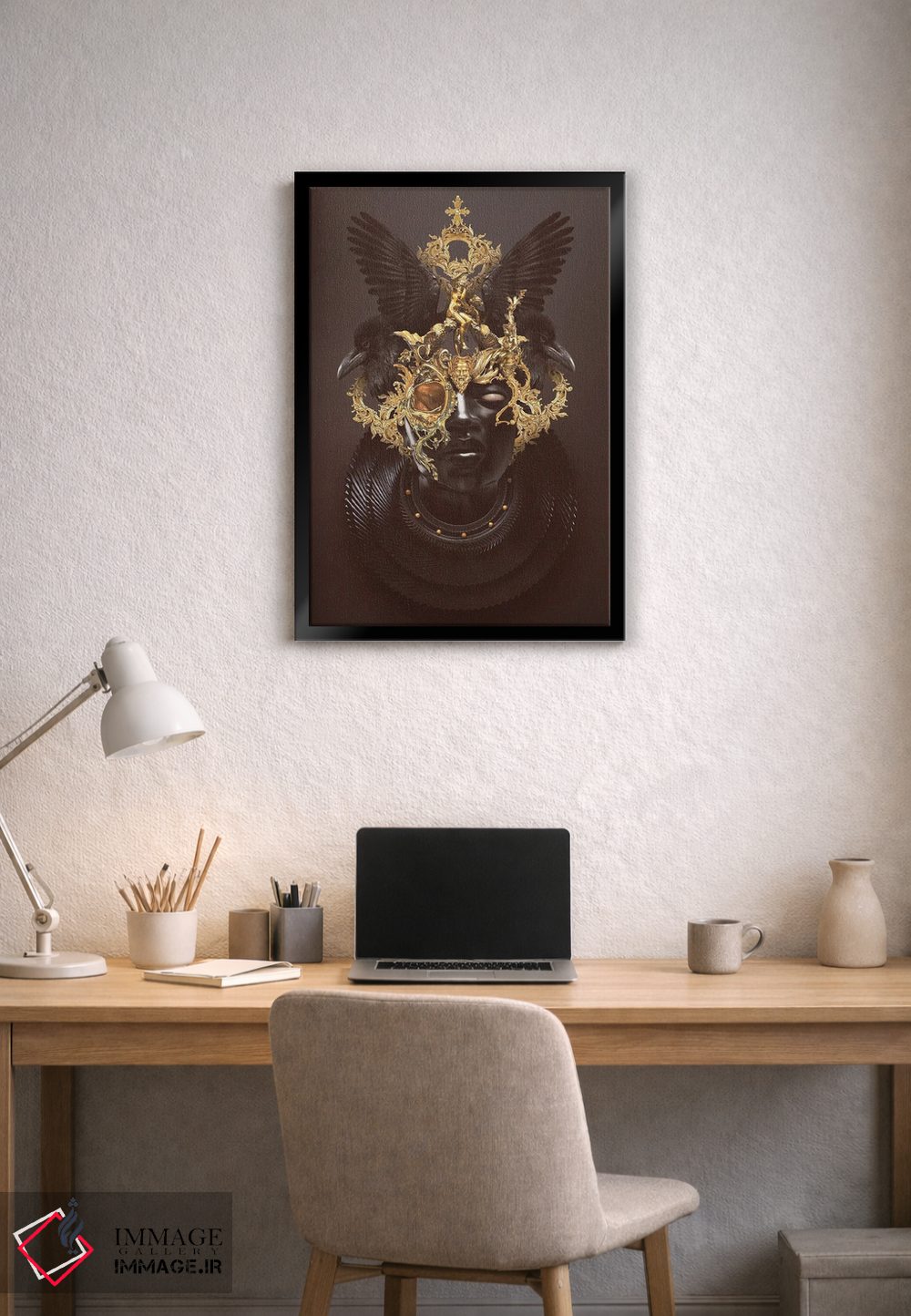 تابلو دکوراتیو لازاروس اثر جردن مارشاند - D3B