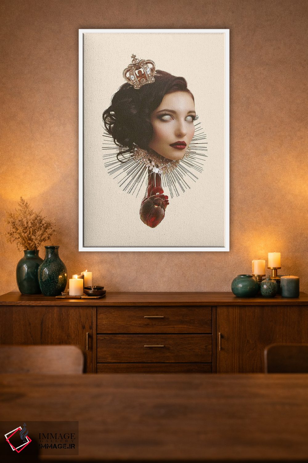 تابلو دکوراتیو دومینه کرده اثر جردن مارشاند - D1W