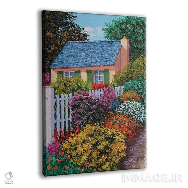 تابلو دکوراتیو ورودی باغ اثر ژان-مارک یانیاچیک - نمای پرسپکتیو محصول