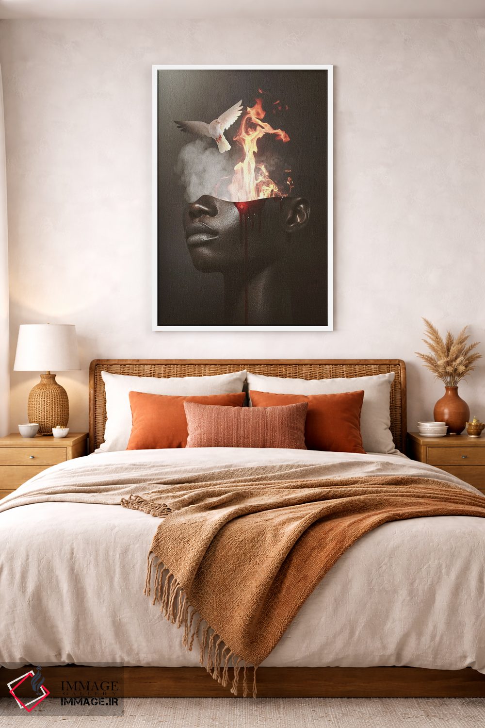 تابلو دکوراتیو امید اثر جردن مارشاند - D3W