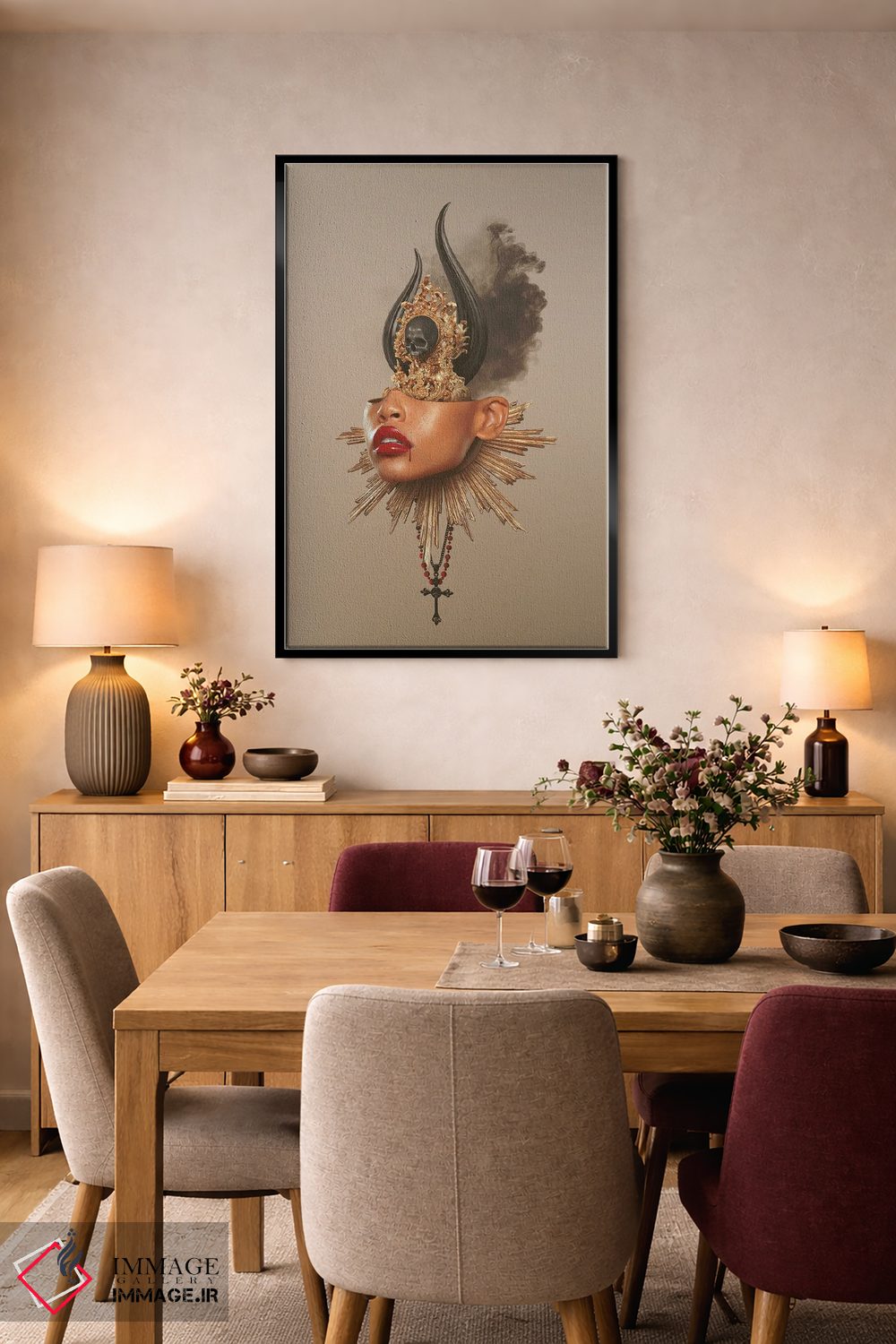 تابلو دکوراتیو دومینا ابسکورا اثر جردن مارشاند - D4B