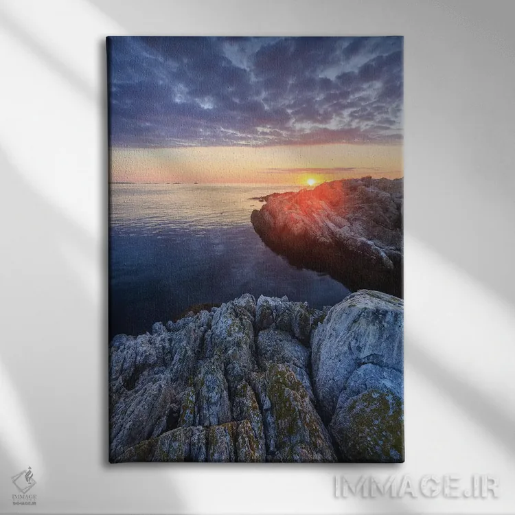 تابلو دکوراتیو New Hampshire II,طلوع آفتاب در جزیره اپلدور، جزایر ش… اثر جری و مارسی مانکمن - نمای روبهرو روی دیوار