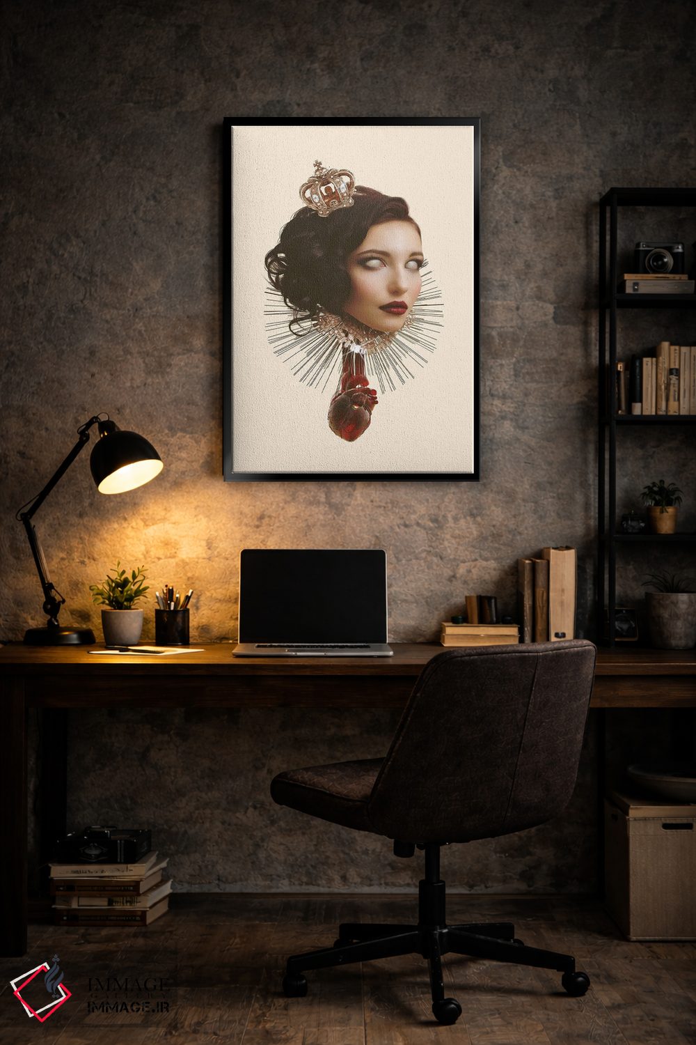 تابلو دکوراتیو دومینه کرده اثر جردن مارشاند - D6B