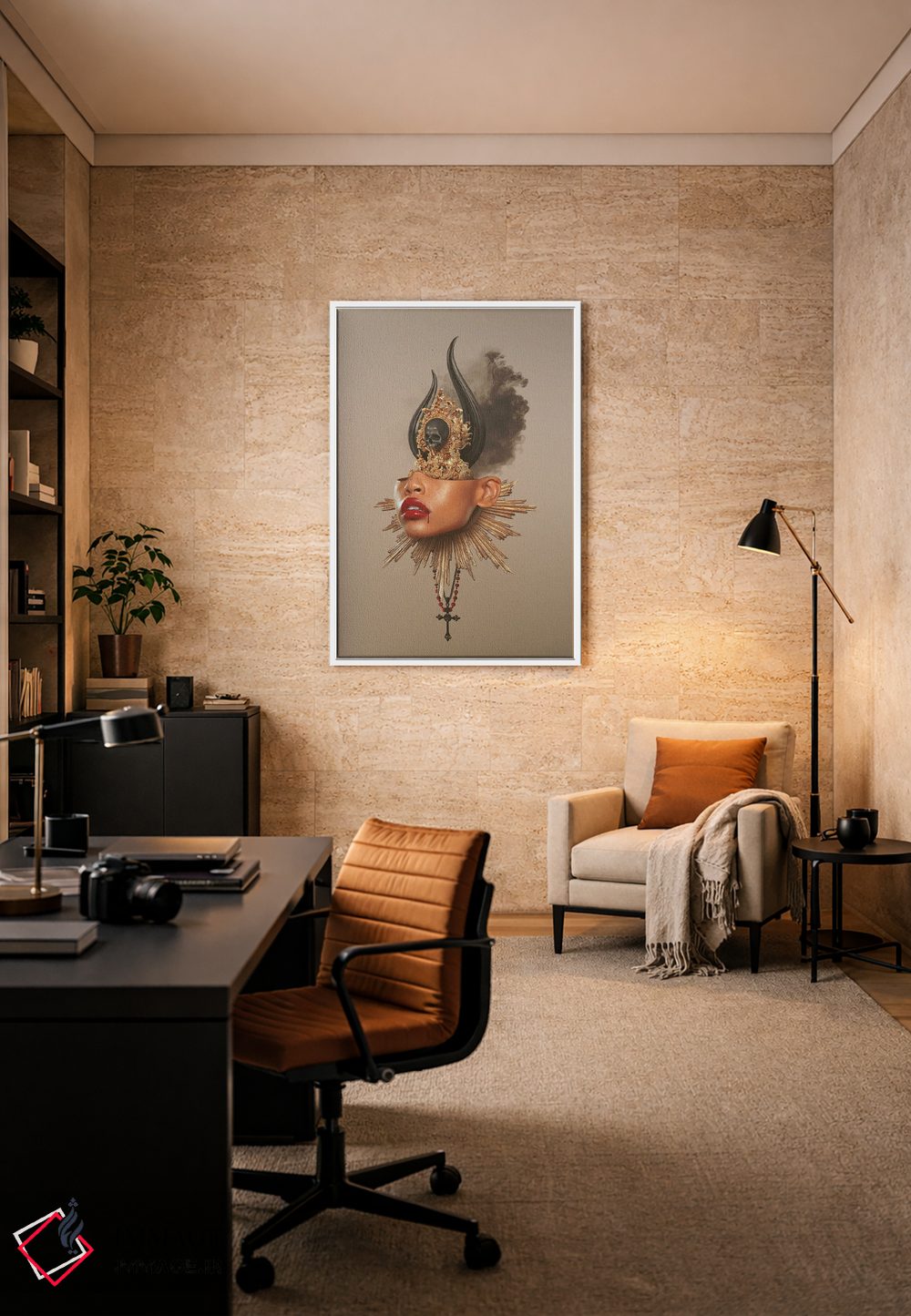 تابلو دکوراتیو دومینا ابسکورا اثر جردن مارشاند - D6W