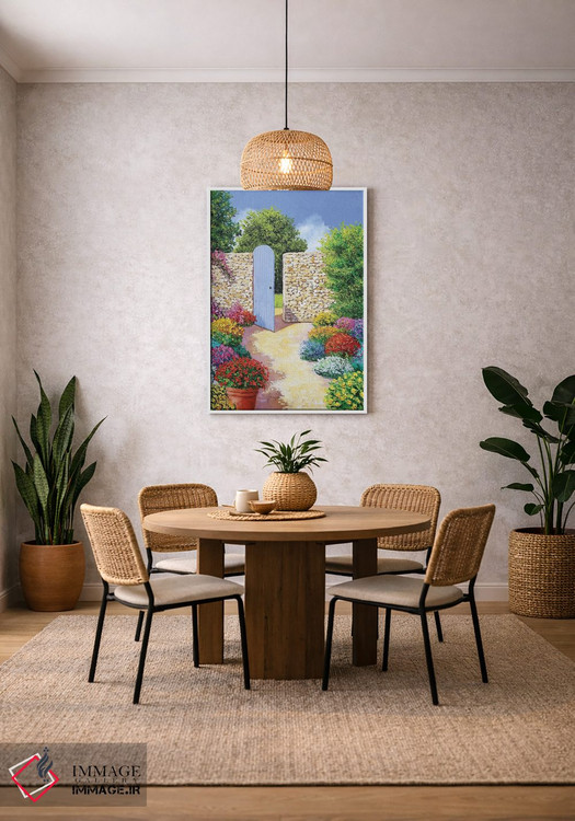 تابلو دکوراتیو باغ مخفی اثر ژان-مارک یانیاچیک - D2W