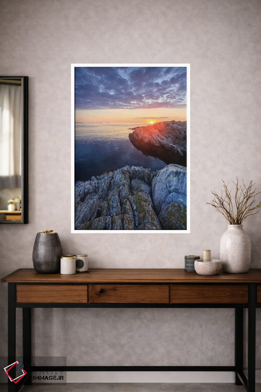 تابلو دکوراتیو New Hampshire II,طلوع آفتاب در جزیره اپلدور، جزایر ش… اثر جری و مارسی مانکمن - D1W