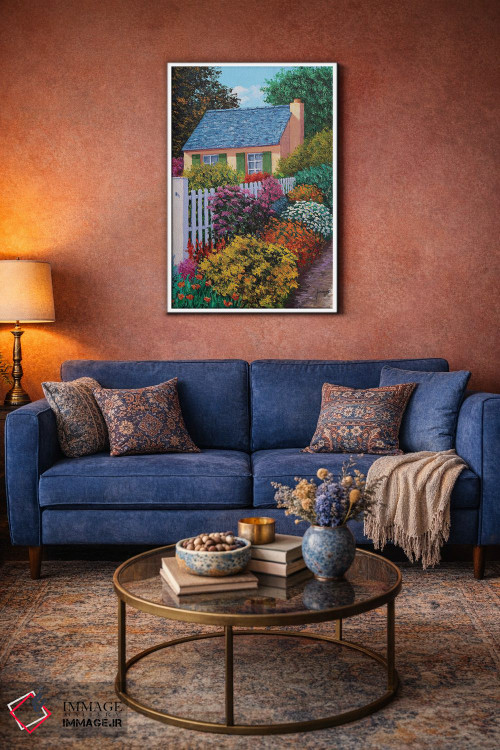 تابلو دکوراتیو ورودی باغ اثر ژان-مارک یانیاچیک - D2W