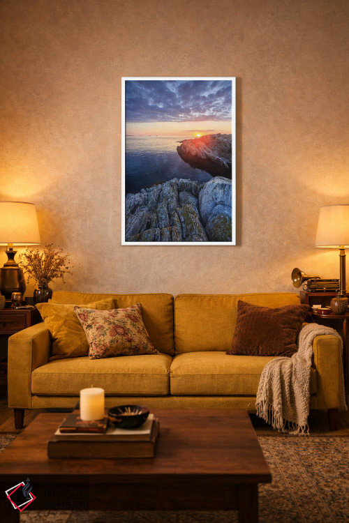 تابلو دکوراتیو New Hampshire II,طلوع آفتاب در جزیره اپلدور، جزایر ش… اثر جری و مارسی مانکمن - D3W