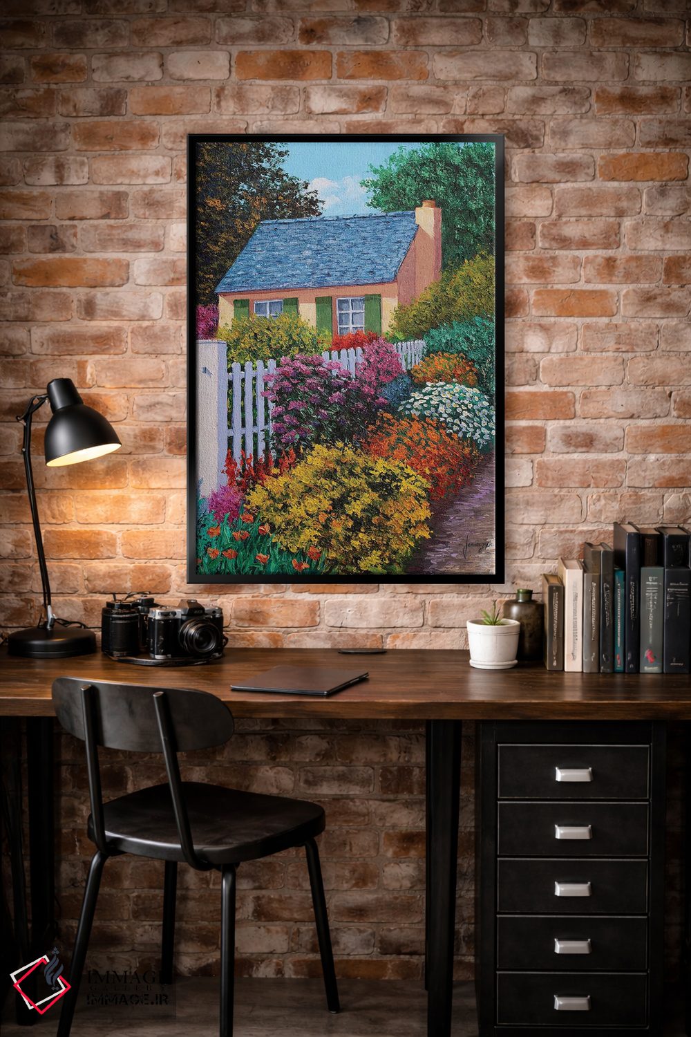 تابلو دکوراتیو ورودی باغ اثر ژان-مارک یانیاچیک - D4B