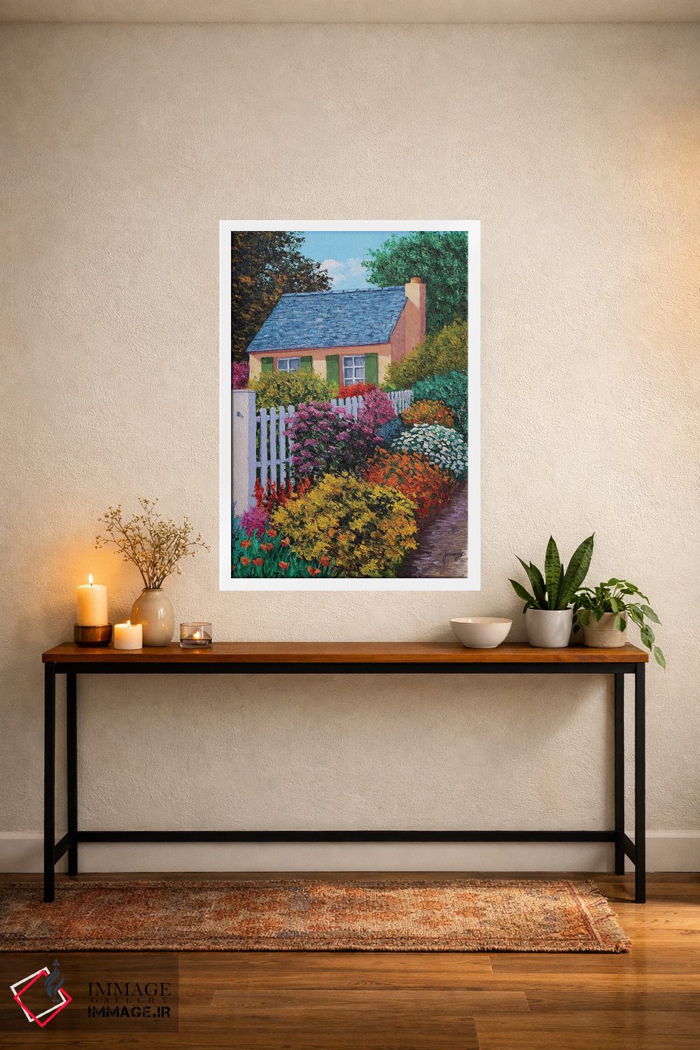 تابلو دکوراتیو ورودی باغ اثر ژان-مارک یانیاچیک - D3W