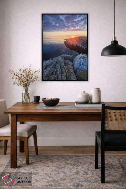 تابلو دکوراتیو New Hampshire II,طلوع آفتاب در جزیره اپلدور، جزایر ش… اثر جری و مارسی مانکمن - D5B