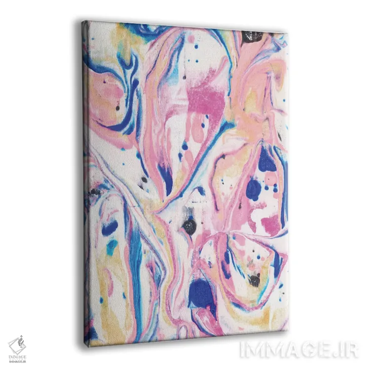 تابلو انتزاعی روح آزاد اثر ژاکلین مالدونادو - نمای پرسپکتیو محصول