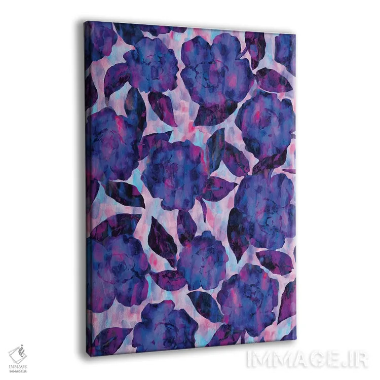 تابلو دکوراتیو دسته گل گلبرگ عاشقانه اثر ژاکلین مالدونادو - نمای پرسپکتیو محصول