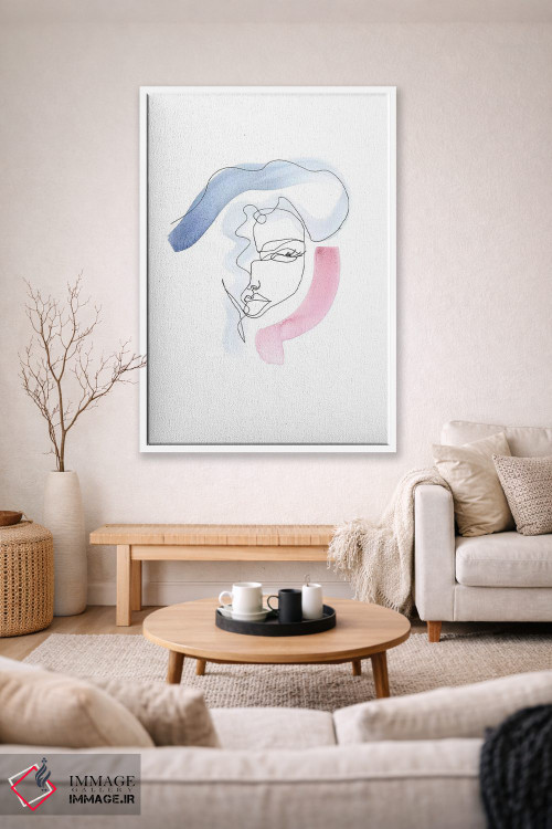 تابلو دکوراتیو مریم خطی اثر ژاکلین مالدونادو - D1W