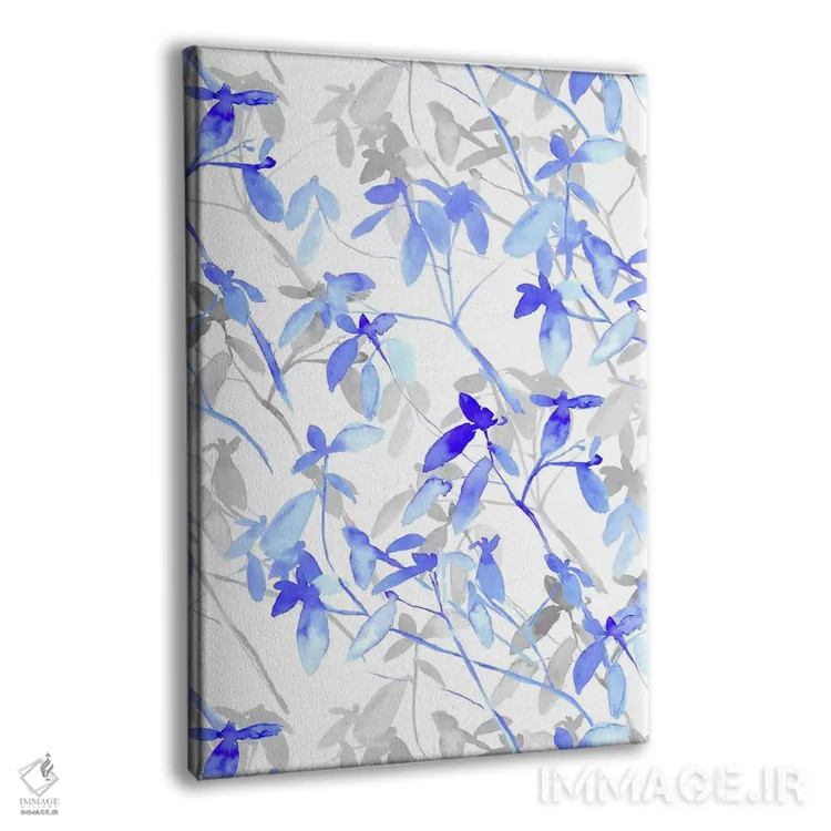 تابلو مدرن پیش آگاهی آبی اثر ژاکلین مالدونادو - نمای پرسپکتیو محصول