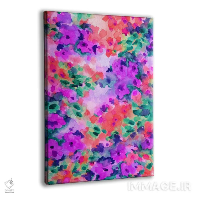 تابلو دکوراتیو شکوفا شدن ۲ اثر ژاکلین مالدونادو - نمای پرسپکتیو محصول